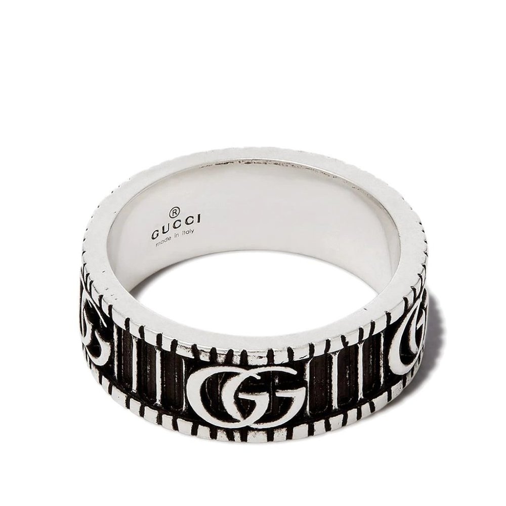 *SOLD* Gucci Interlocking Marmont Ring Size 15 (7.25 US) - Picture 1 of 12